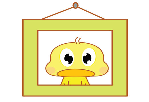 recommend clip art: cute cartoon chicks in the photo