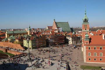 Castle Square, Warsaw, Poland
