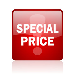 special price computer icon on white background