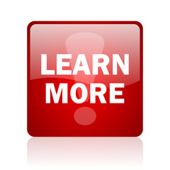 learn more computer icon on white background