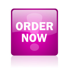 order now computer icon on white background