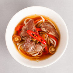 beef noodle soup
