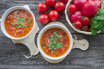 spicy tomato soup