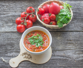 spicy tomato soup