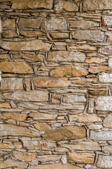 stone texture in wall construction