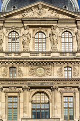 Fototapeta na wymiar Architectural detail-exterior facade