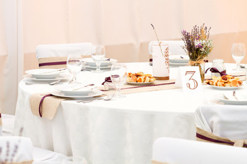 wild flowers for decoration - wedding place