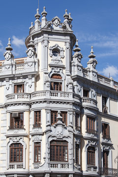 Beautiful building, Madrid, Spain