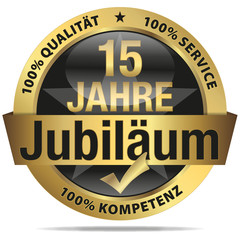 15 Jahre Jubil&auml;um - 100% Qualit&auml;t, Service, Kompetenz