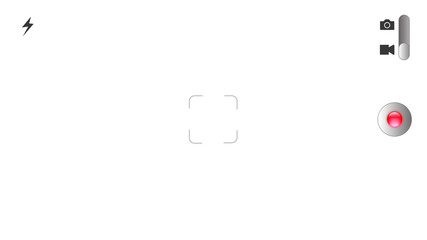 phone viewfinder video recording on