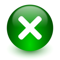 Obraz premium cancel icon