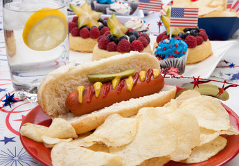 4th of July Party Table