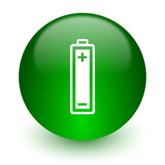 Fototapeta premium battery icon