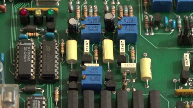 electronic components board