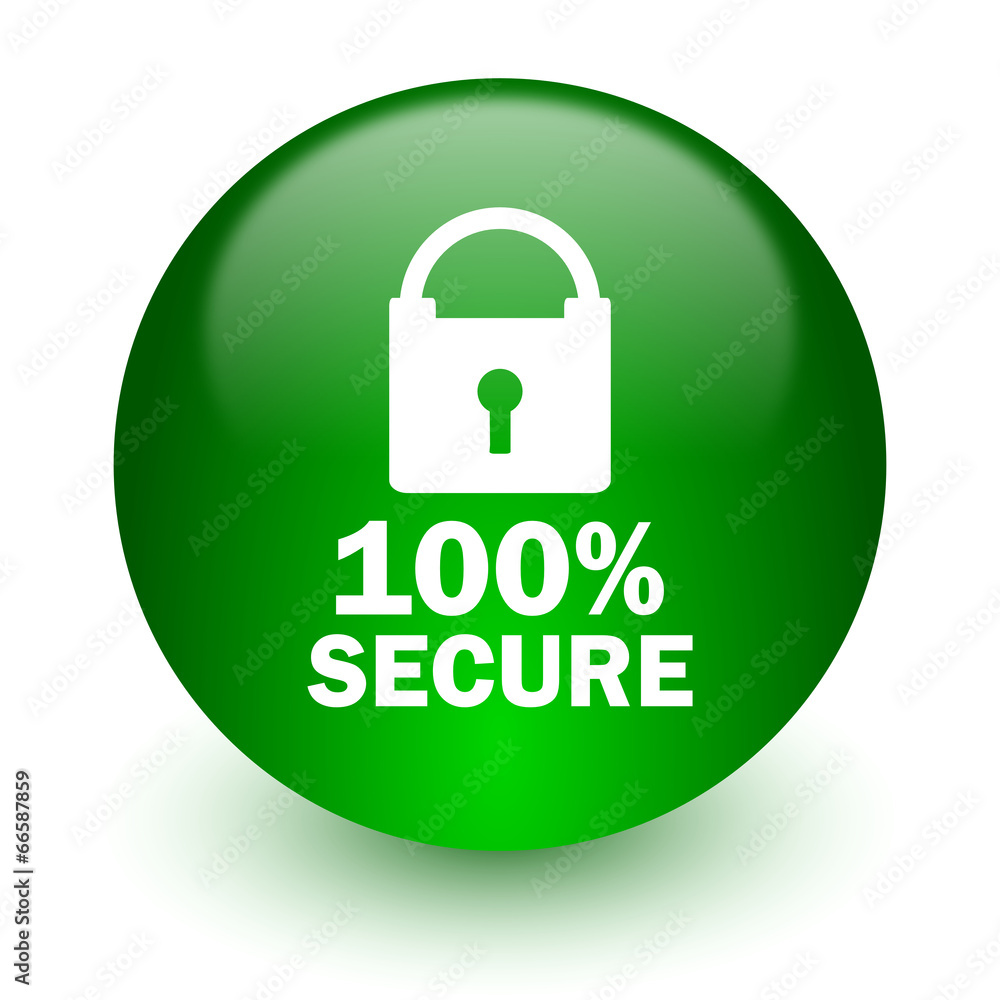 Poster secure icon