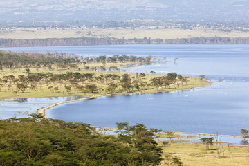 Nakuru National Park Landscape, Kenya