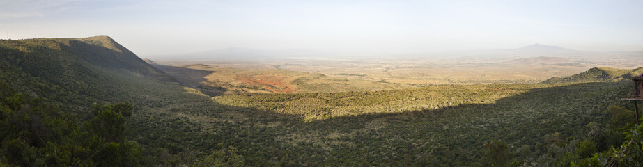 Fototapeta na wymiar Rift Valley Panorama, Kenya