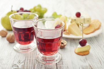 Glass of wine
