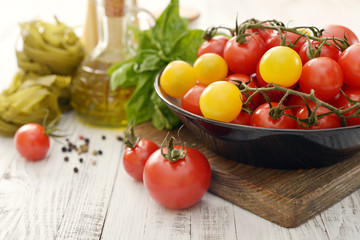 Fresh ripe tomato
