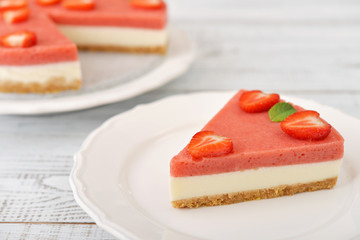 Strawberry cheesecake