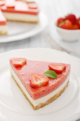 Strawberry cheesecake