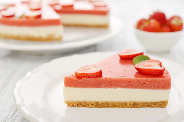 Strawberry cheesecake