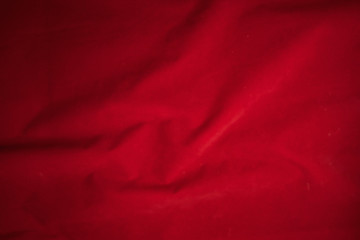 Fototapeta na wymiar Dark red velvet fabric use for background