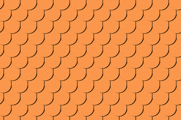 seamless texture of brown roof