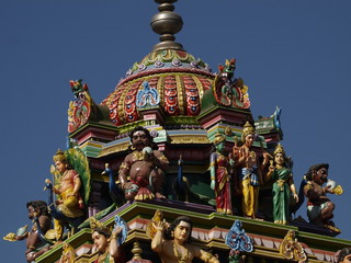 Templo hinduista en Hampi (India)