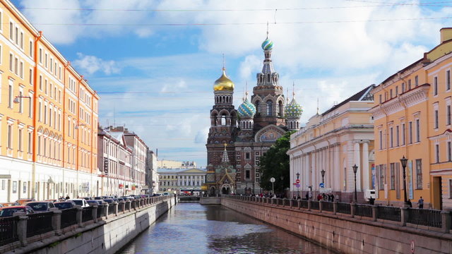 Church on the Spilled Blood. St. Petersburg. Russia.