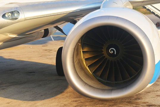 Turbine of airplane