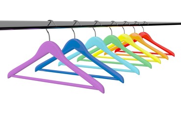 color  hangers