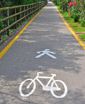 Bike And Pedestrian Zone