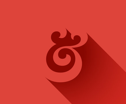 Ampersand shadow