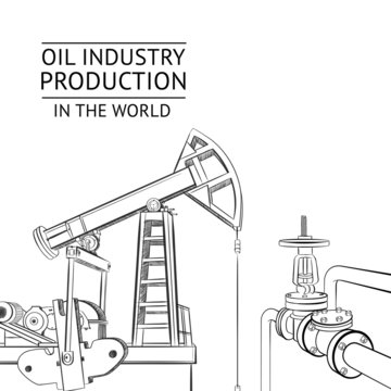 Oil industry objects.