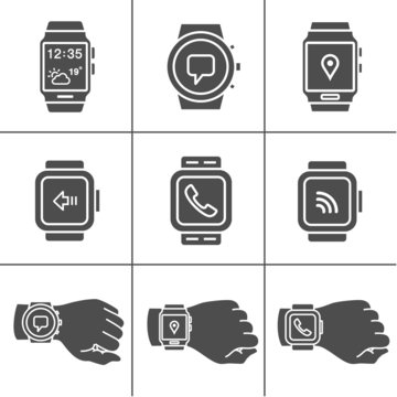 Smartwatch icons