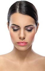 portrait of beautiful young woman