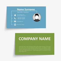 Fototapeta premium business card