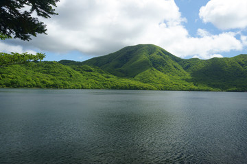 赤城山と大沼
