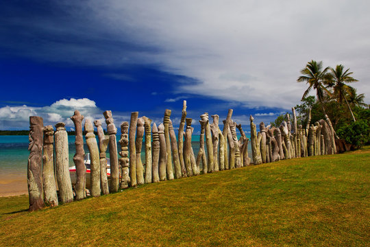 Memorial to European Missionaries on Isle Of Pines
