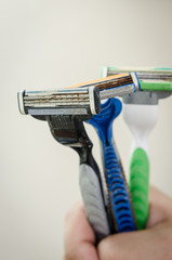 Rusty old razor