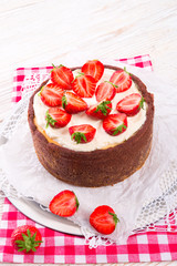 strawberry cheese cake