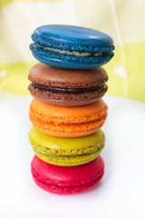 French macarons.