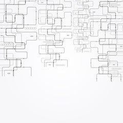 Abstract color technology background/computer technology busines