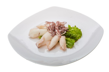 Boiled squid