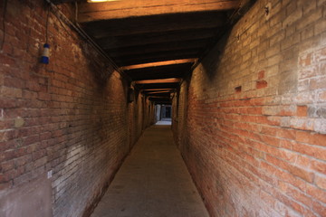 Obraz premium passage souterrain