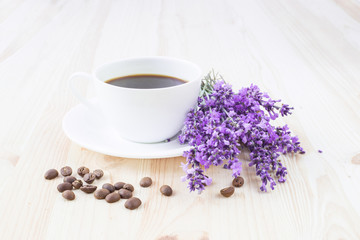 Aroma coffee cup.