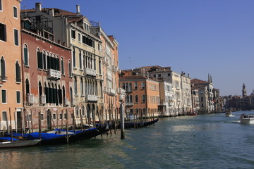 Fototapeta na wymiar Venise sur l'eau