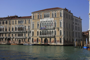 Fototapeta na wymiar les palaces de Venise