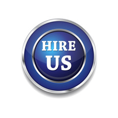Hire Us Glossy Shiny Circular Vector Button